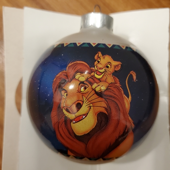 Vintage 1994 Disney Ornaments Pinocchio, Beauty & the Beast, Aladdin, Lion King - Picture 12 of 16